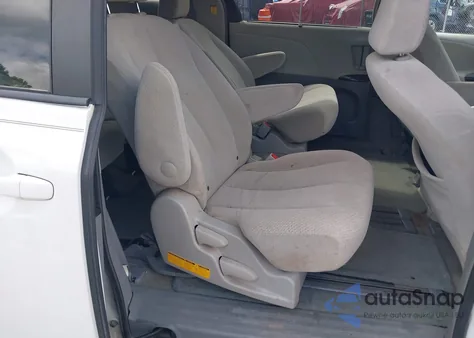 2013 Toyota Sienna Le V6 8 Passenger from USA, damaged, VIN 5TDKK3DC4DS296135